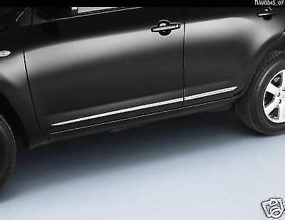 Genuine Toyota Rav Chrome Side Strips Pz X Zb Ebay