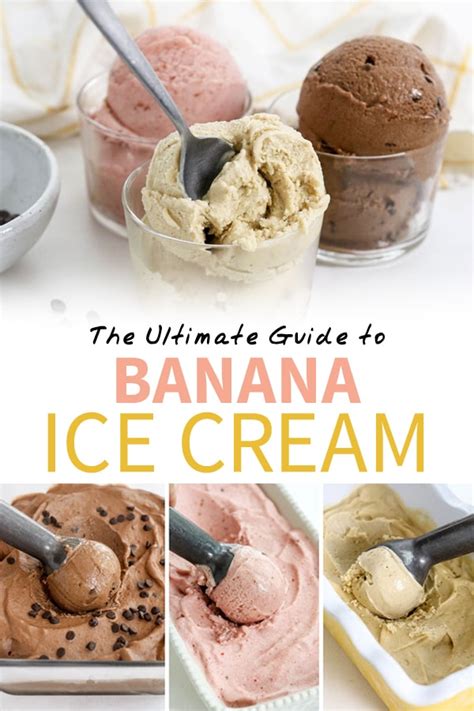 Ultimate Guide To Banana Ice Cream Nice Cream Artofit