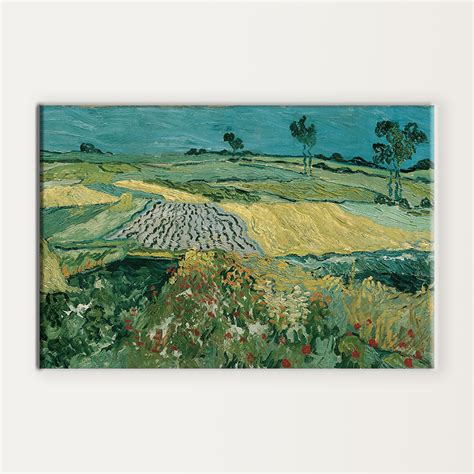 Wheat Fields near Auvers 1888 - By Vincent van Gogh | MUR Gallery