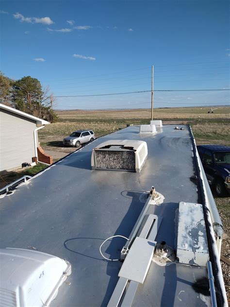 Mounting solar panels | How to Winterize Your RV