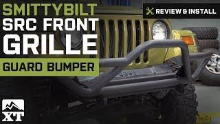 Smittybilt Jeep Wrangler SRC Front Grille Guard Bumper 76721 87 06