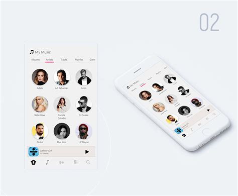 Music App Light Theme :: Behance