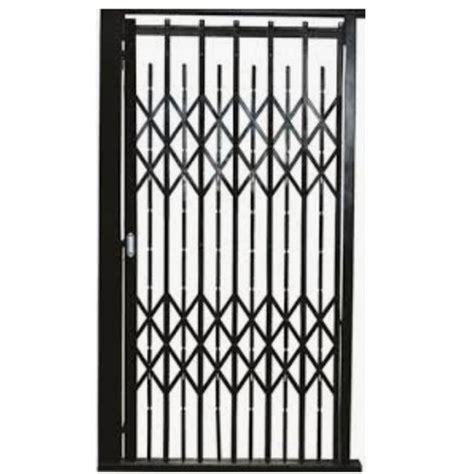 Black Mild Steel Ms Collapsible Gates For Residential At Square