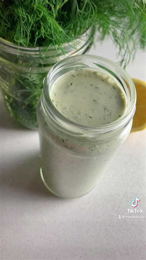 Ranch Dressing With Fresh Dill Vegan Artofit