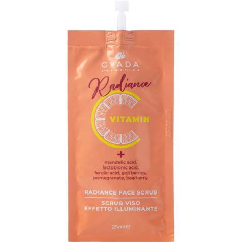 Gyada Cosmetics Radiance Scrub Viso Illuminante 25 Ml Ecco Verde Italia