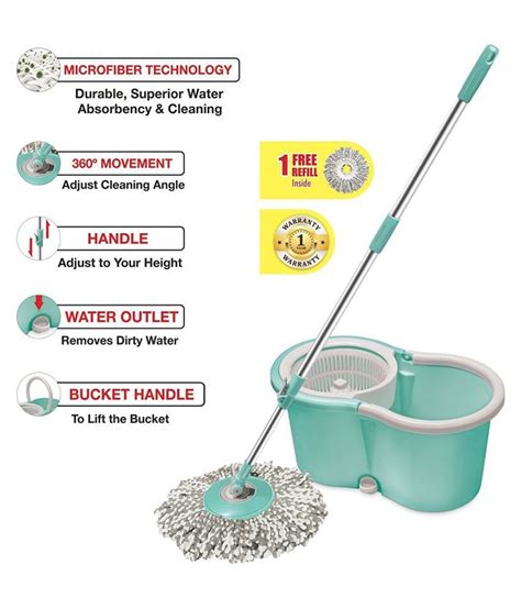 Spotzero By Milton Smart Spin Mop At Best Price In Bhiwandi By