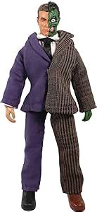 Mego DC Two Face 50th Anniversary 8 Inch Action Figure Figures