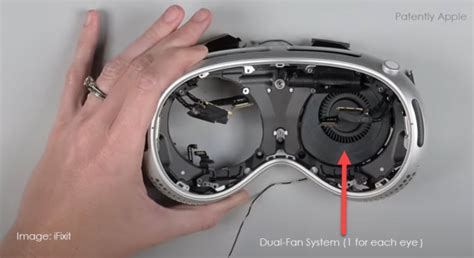 Five New Vision Pro Related Patents Cover Fan With Debris Mitigation