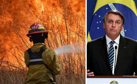 Jair Bolsonaro Envió Dotaciones De Bomberos A Corrientes Para Combatir Los Incendios Somos Jujuy