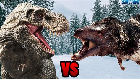 Zhuchengtyrannus Vs Yutyrannus SPORE YouTube