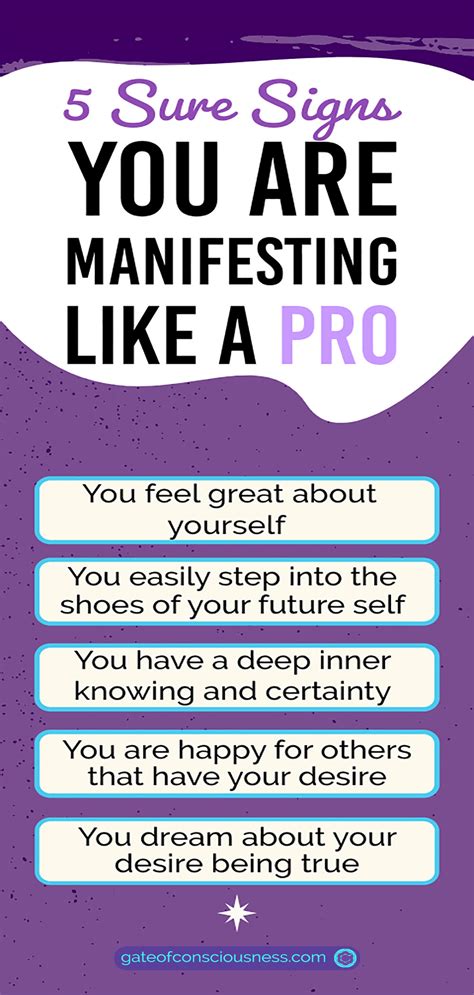 Signs You Are Manifesting Like A Pro Discover 5 Sure Signs Your