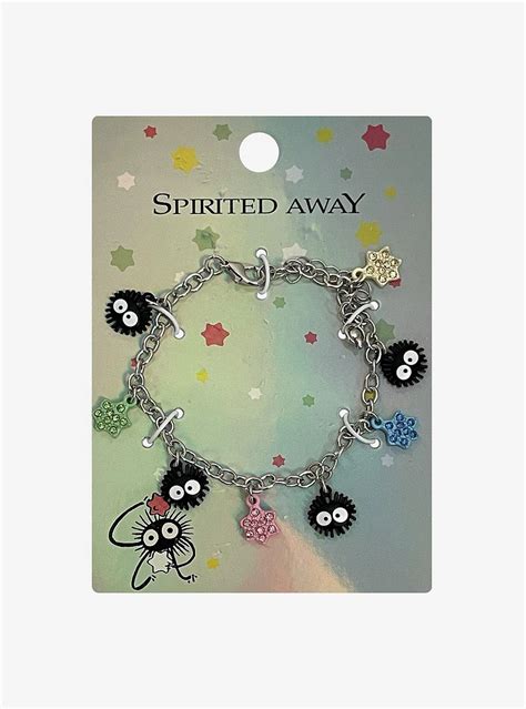 Hot Topic Studio Ghibli Spirited Away Soot Sprite Charm Bracelet Hamilton Place