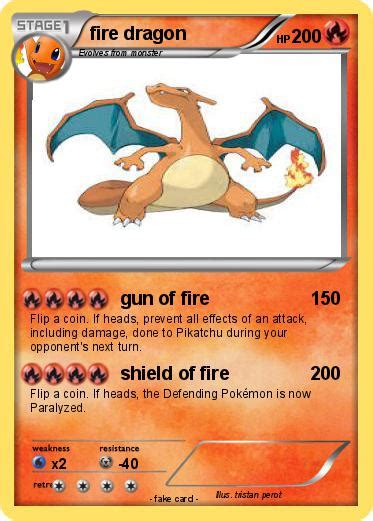 Pokémon fire dragon 702 702 - gun of fire - My Pokemon Card