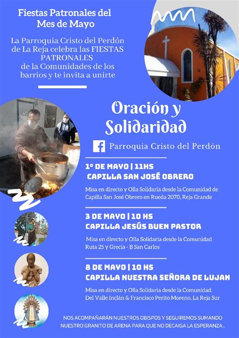 Oración y Solidaridad Fiesta Patronal de San José Obrero