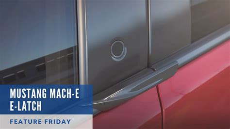 E Latch Doors On The Mustang Mach E Feature Friday YouTube