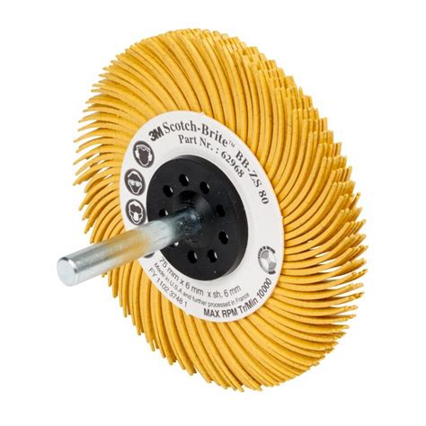 Scotch Brite™ Shaft Mounted Bristle Disc Bb Zs 3m