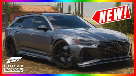 Forza Horizon Audi Rs Avant Gameplay Customization