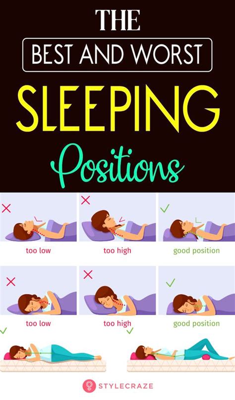 5 Types Of Sleeping Positions And Which Are The Best And Worst