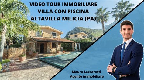 Villa Con Piscina In Vendita Ad Altavilla Milicia Pa I Mauro