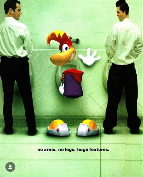 Rayman‼️‼️ Retro Games Poster Retro Poster Retro Gaming Art