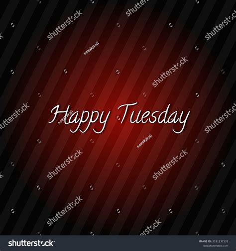 Happy Tuesday Poster Design Diagonal Stripes Stock Illustration 2181137131 | Shutterstock