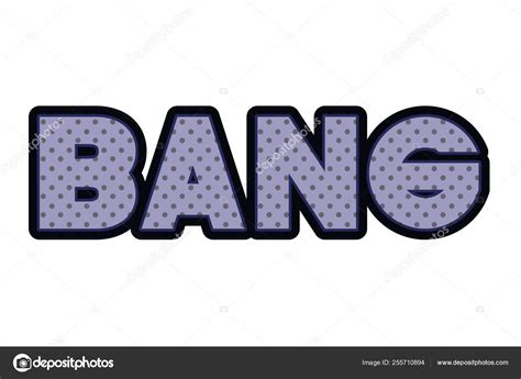 Bang Comic Words Isolated Icon Stock Vector Image By Grgroupstock