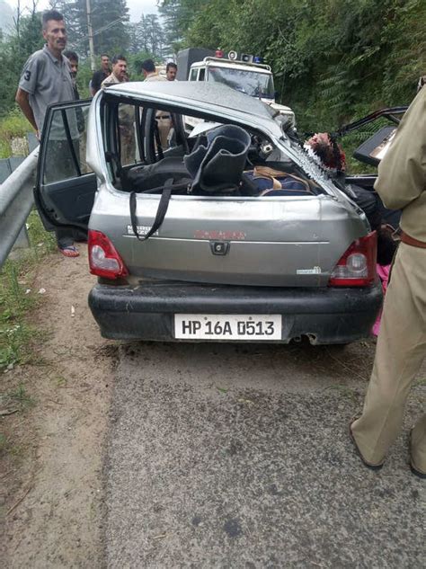 Couple Among Three Dead In Shimla Road Accident The Tribune India