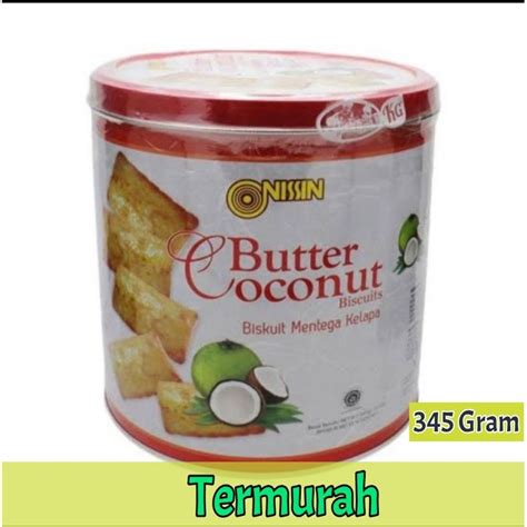 Jual Nissin Coconut Biscuit Butter Gram Kue Lebaran Indonesia