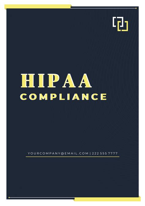 Free Hipaa Compliance Template Edit Online And Download