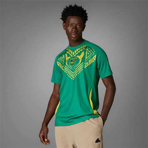 Jamaica 2024 Adidas Pre Match Jersey Football Shirt Culture Latest