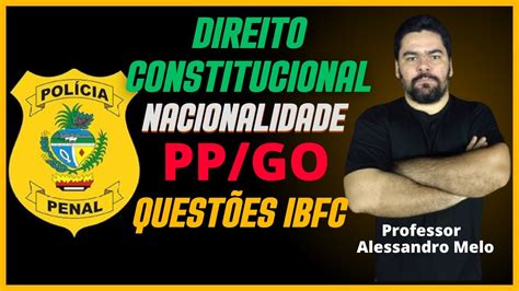 Concurso Pol Cia Penal Ppgo Quest Es De Direito Constitucional