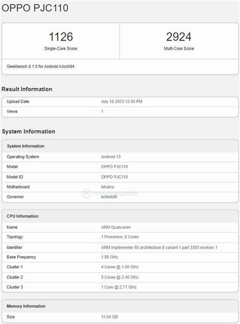 Oppo K11 Terlihat Di Geekbench Dengan Snapdragon 782G SoC Xiaomiintro