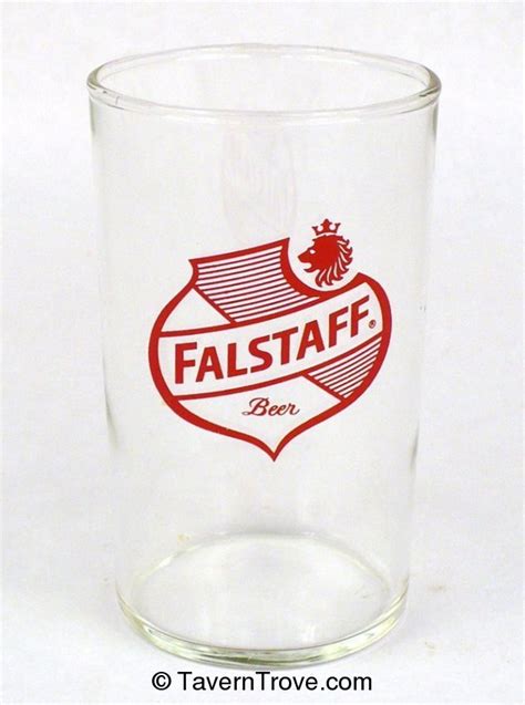 Item 80348 1965 Falstaff Beer Straight Sided Acl Drinking Glass