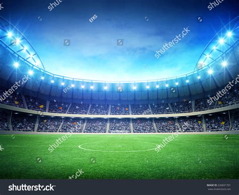 Stadium Night Stock Illustration 226691701 | Shutterstock