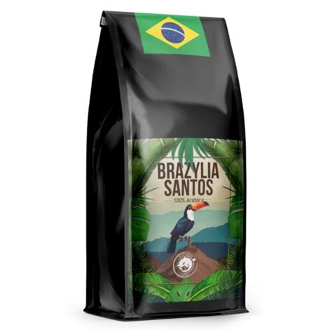 Blue Orca Coffee Brazylia Santos Arabica Kg Kawa Ziarnista Niskie