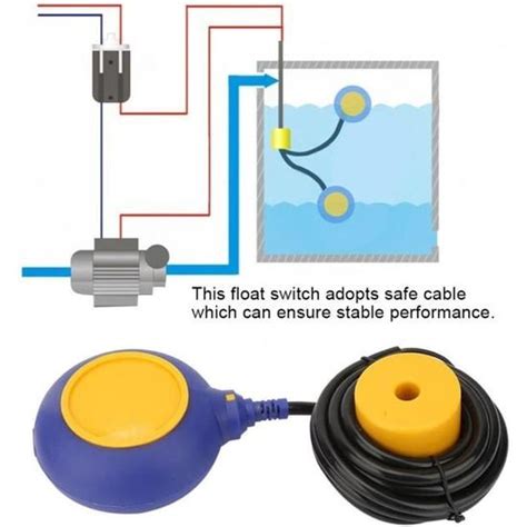 Par Interrupteur Flotteur V Capteur De Contacteur De Contr Leur De