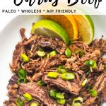 Crockpot Shredded Beef Peel With Zeal