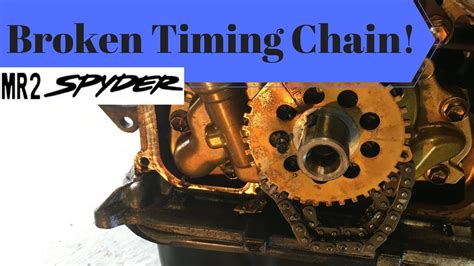 Mr2 Spyder 2zzge Timing Chain Replacement Youtube