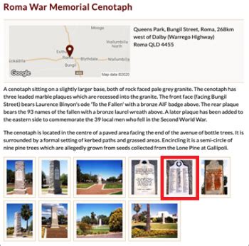 Guide To Using Memorials And Monuments As A Resource In The Classroom