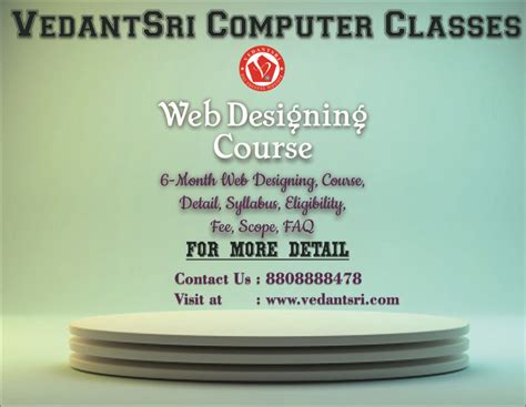 Month Web Designing Course Detail Syllabus Eligibility