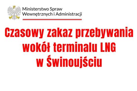 Wprowadzono czasowy zakaz przebywania wokół terminalu LNG w Świnoujściu