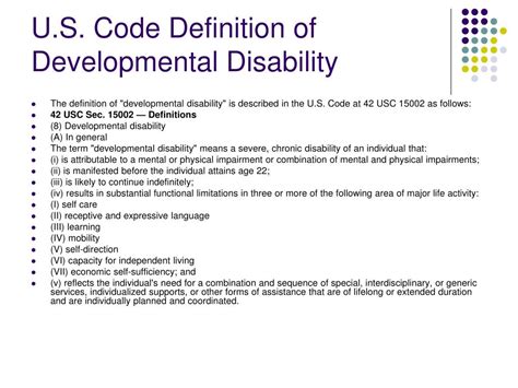 Ppt Developmental Disabilities Powerpoint Presentation Free Download