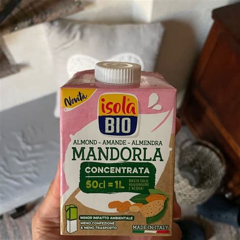 Isola Bio Bevanda Di Mandorla Concentrata Review Abillion