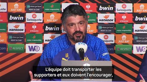 Gattuso Au V Lodrome Si Les Choses Ne Vont Pas Bien Elles Peuvent