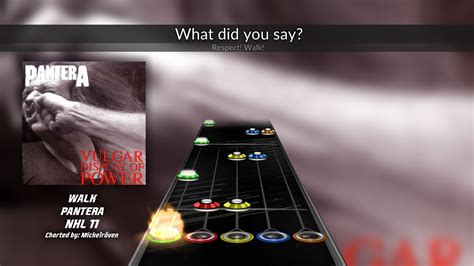 Pantera Walk Clone Hero Chart Preview Youtube