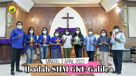 Ibadah Sekolah Hari Minggu April Gke Galilea Palangka Raya