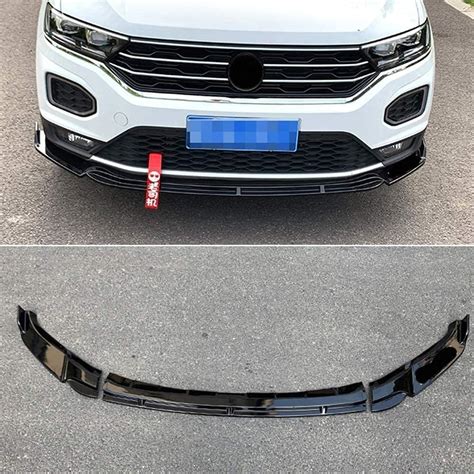 Abs Frontspoiler Frontsto Stangenlippe Spoiler Splitter F R Vw T Roc