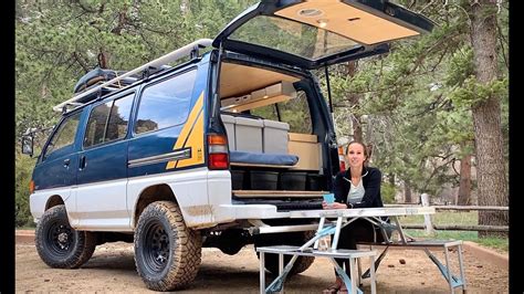 Camper Van Conversion: Rare Mitsubishi Delica Is A, 59% OFF