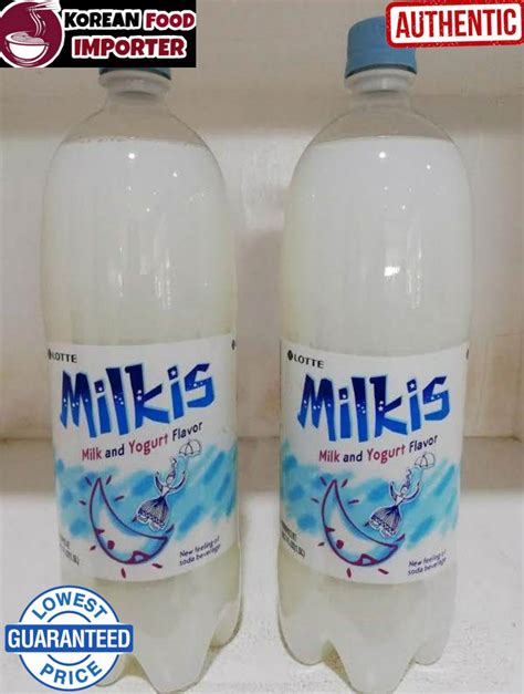 Lotte Milkis Milk And Yogurt Flavor 15l Authentic Korean Products