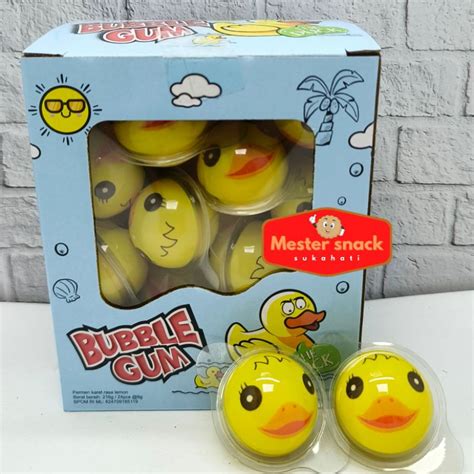 Jual Permen Ranjani Duck Bubble Gum 1 Pack Isi 24 Pcs Shopee Indonesia